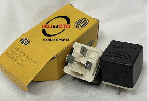 رله چراغ و دینام با برند Hella