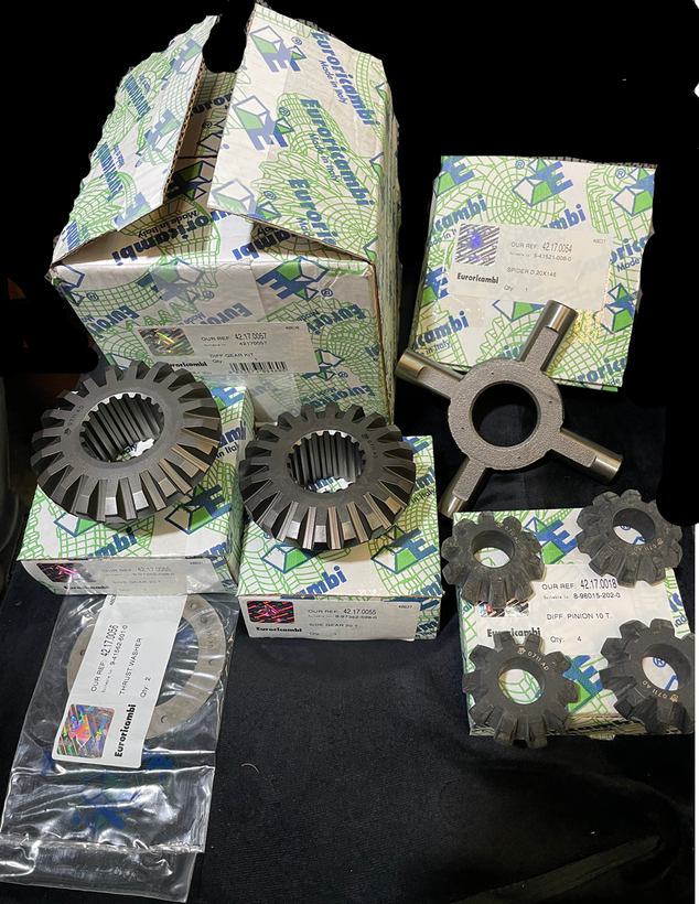 لوازم کامل دیفرانسیال ایسوزو ۶تن ساخت ایتالیا