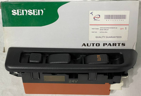 کلید شیشه بالابر سمت راننده ایسوزو ۶تن